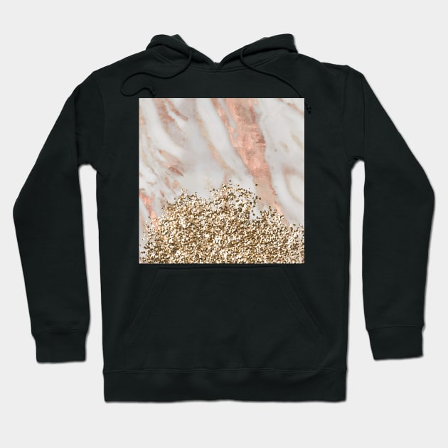 Marble gold rush III Hoodie by marbleco